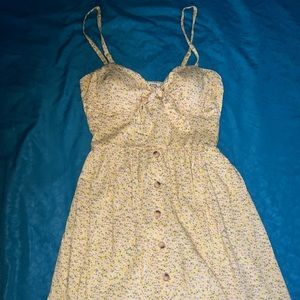 Yellow summer dress